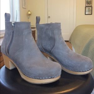 Swedish Hasbeens / Zip It Emy Ankle Boot /Grey