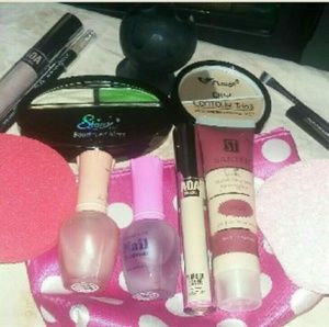 Assorted makeup