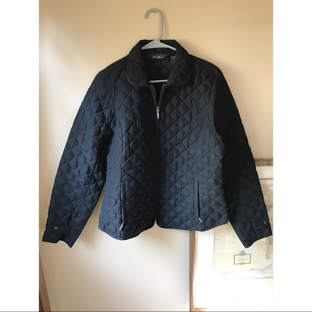 Eddie Bauer Quilted Goose Down Jacket