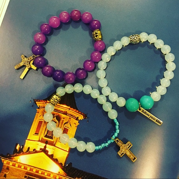 Various charm faith inspired bracelets! - Picture 1 of 1