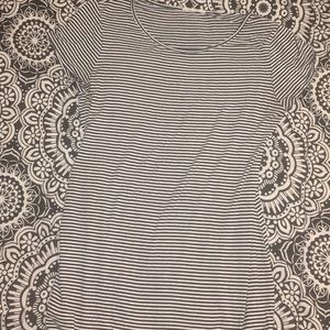 Striped tshirt dress