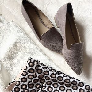 Saks Fifth Avenue Brand Embellished Flats