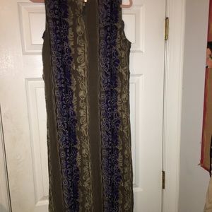 Long dress.