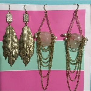 Bundle of Two Pairs of Earrings