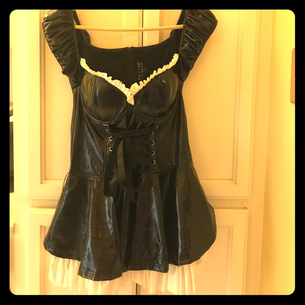 Sexy French Maid Halloween Costume