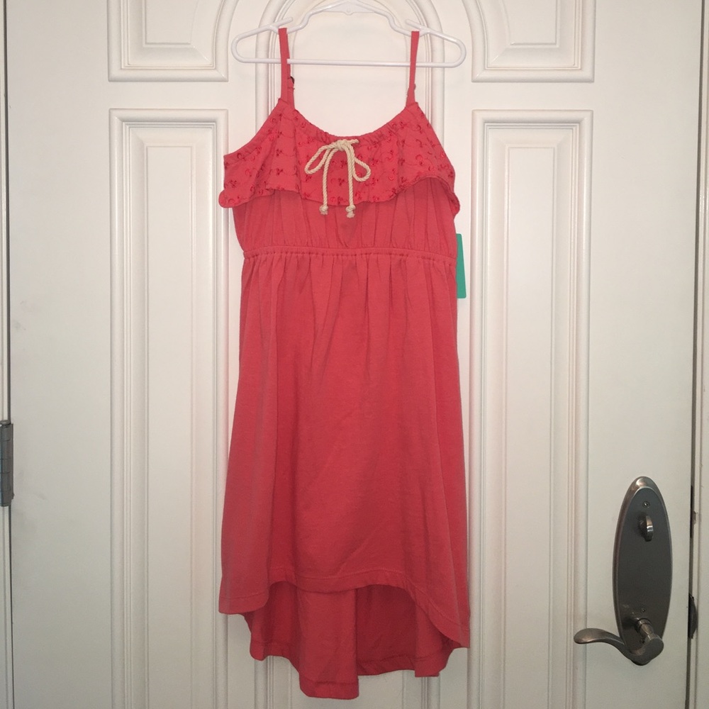 Roxy coral dress