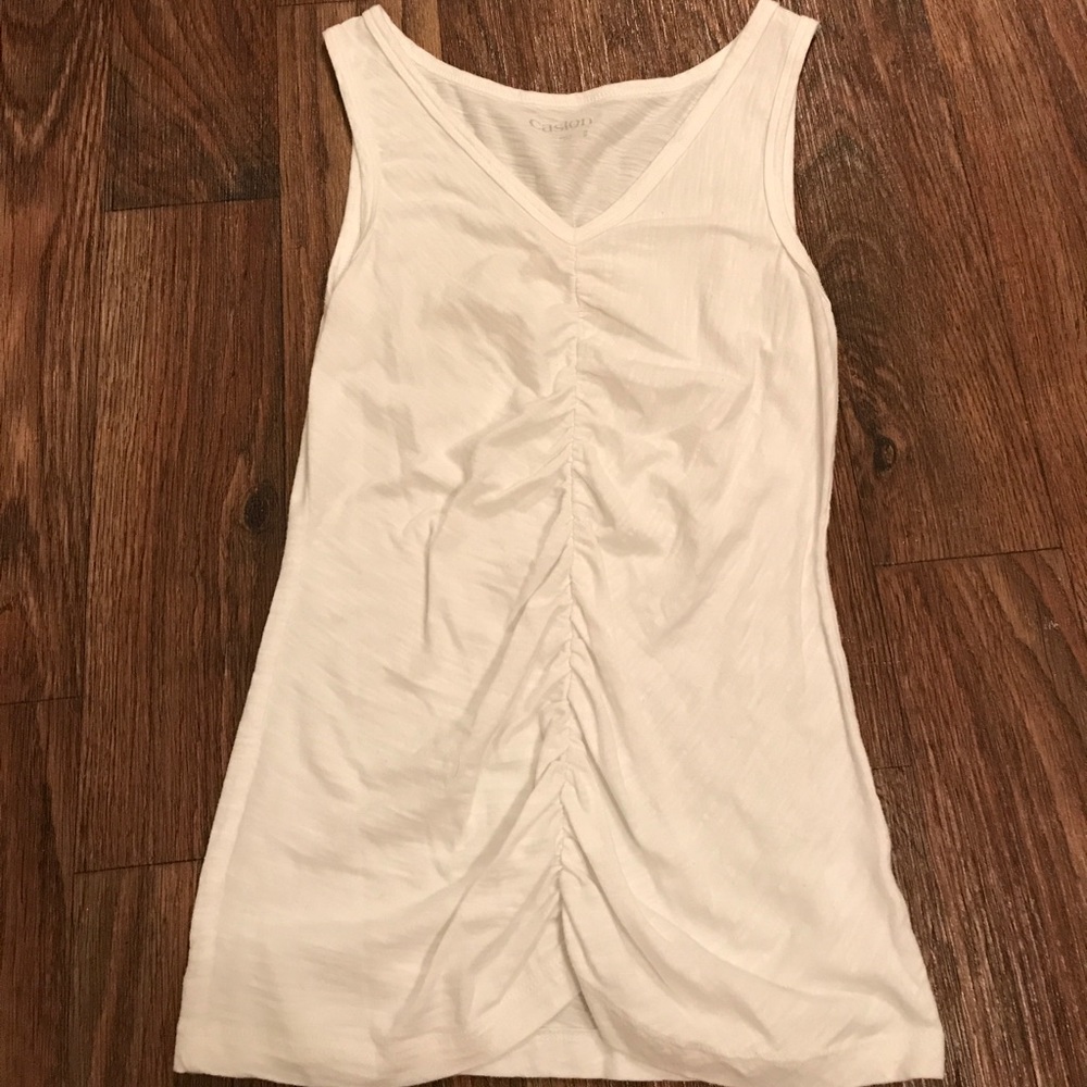 Caslon White Tank