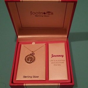 Sterling Silver Quote Necklace