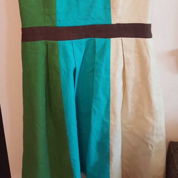 Tri color dress - Picture 4 of 4