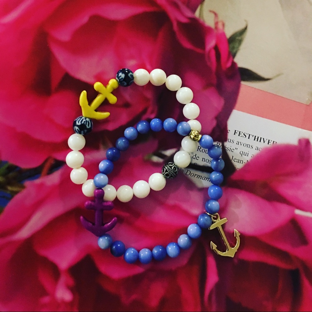 Anchor bracelets