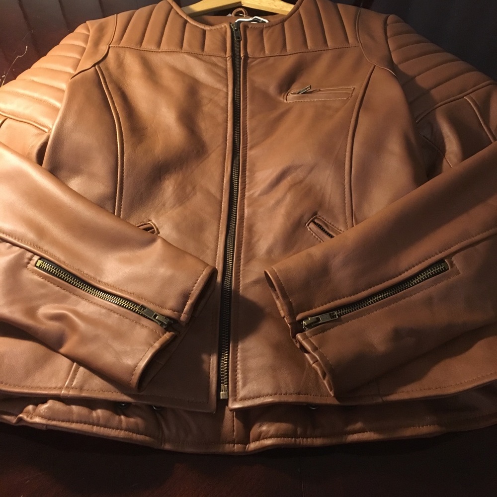 Genuine leather jacket