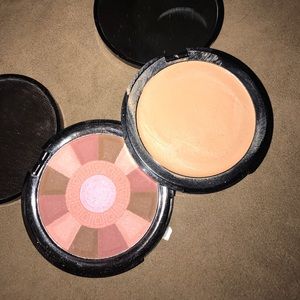Foundation (medium) & blush! Only swatchd!