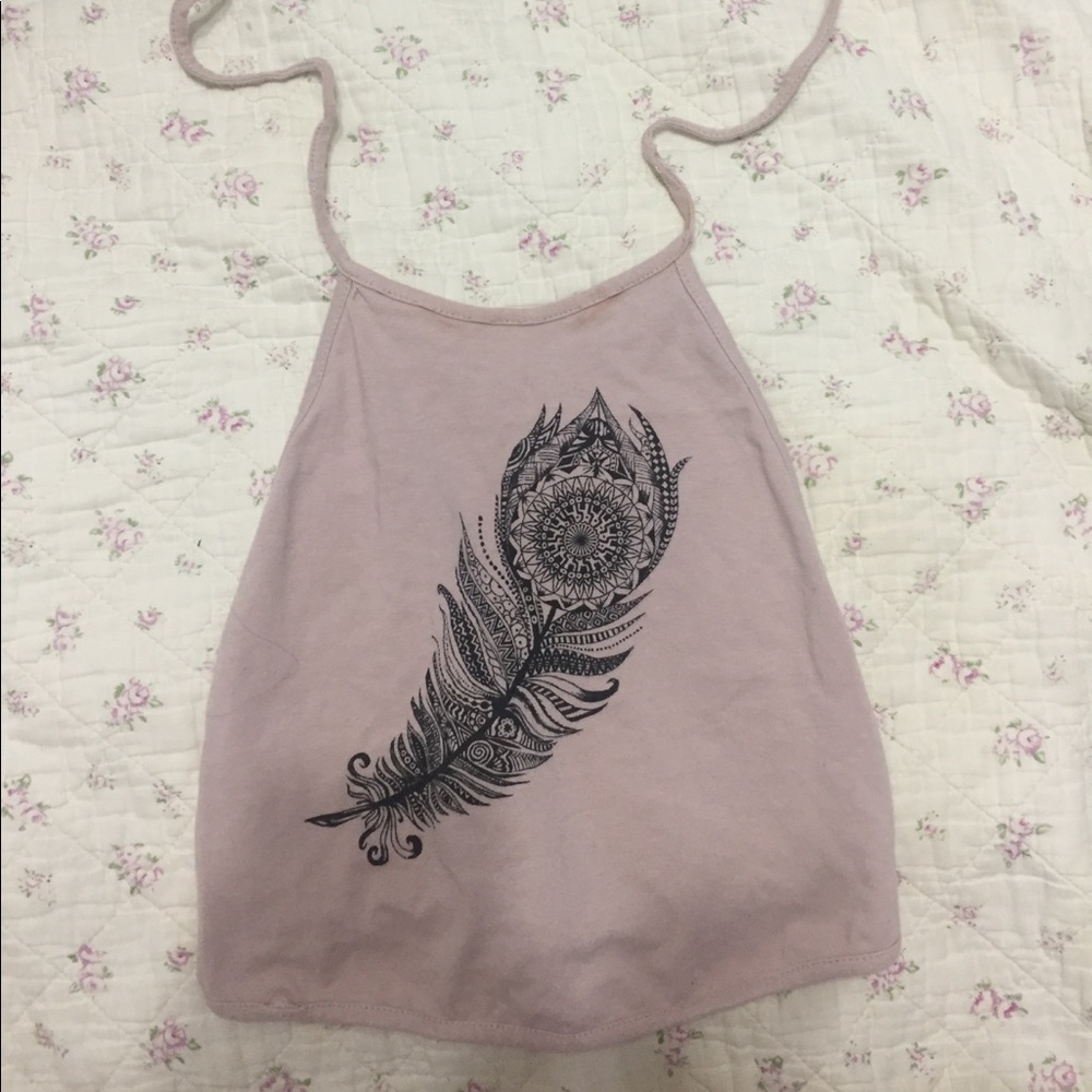 Nude Pink Halter top