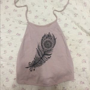 Nude Pink Halter top