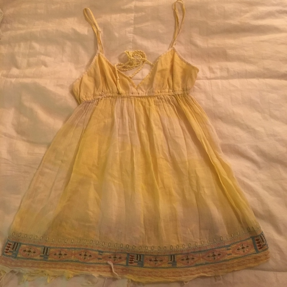 Bohemian Yellow Tank