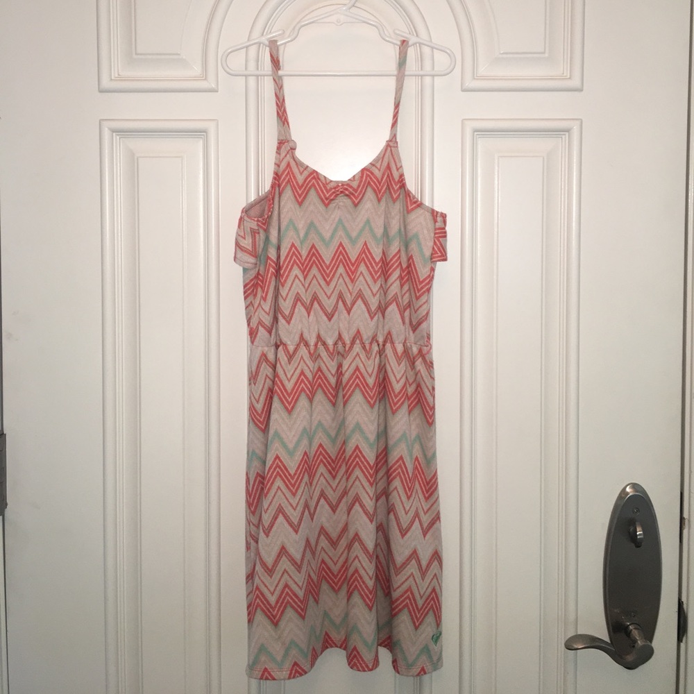 Roxy chevron print sun dress