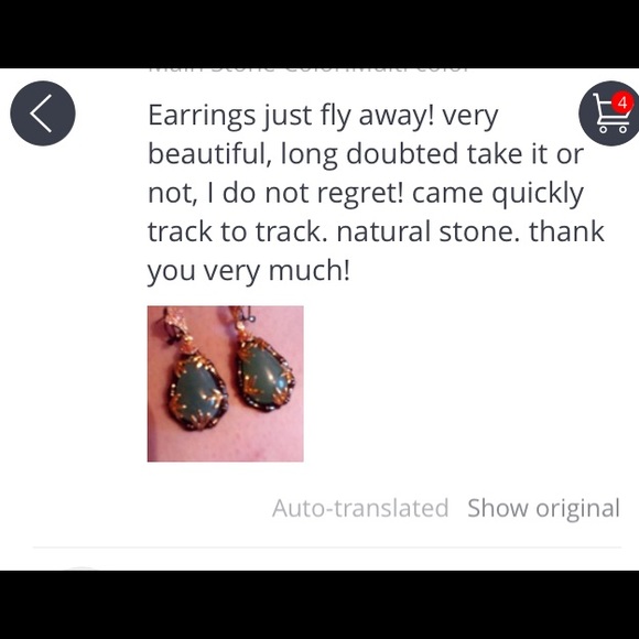 Vintage style Earring - Picture 4 of 5