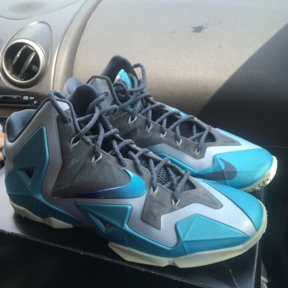 Lebron XI gamma blue