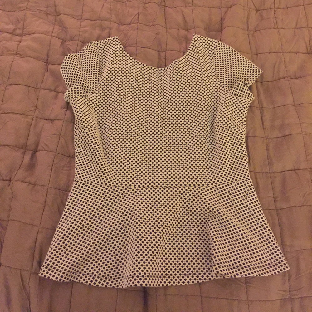 Professional peplum top