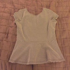 Professional peplum top