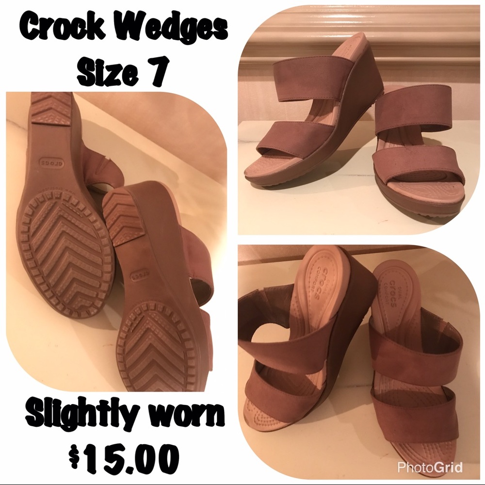 Croc Wedges