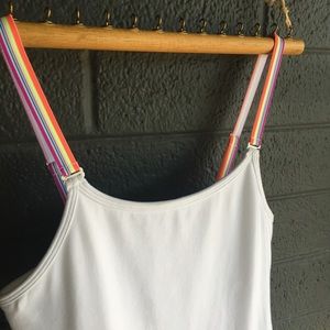 🌈15Love Rainbow Strapped Athletic Dress