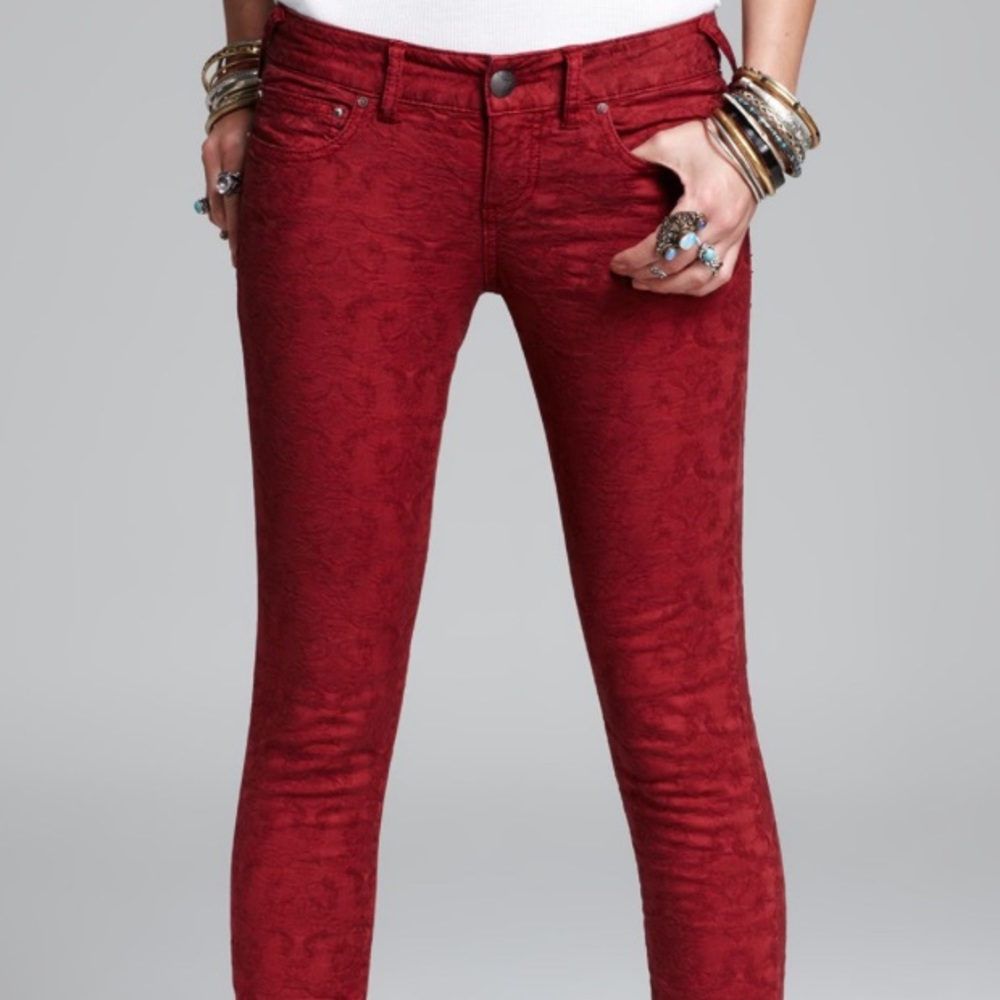 💕 taking down soon - Free People Textured Jeans