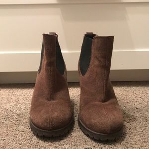 Asos brown Chelsea boots