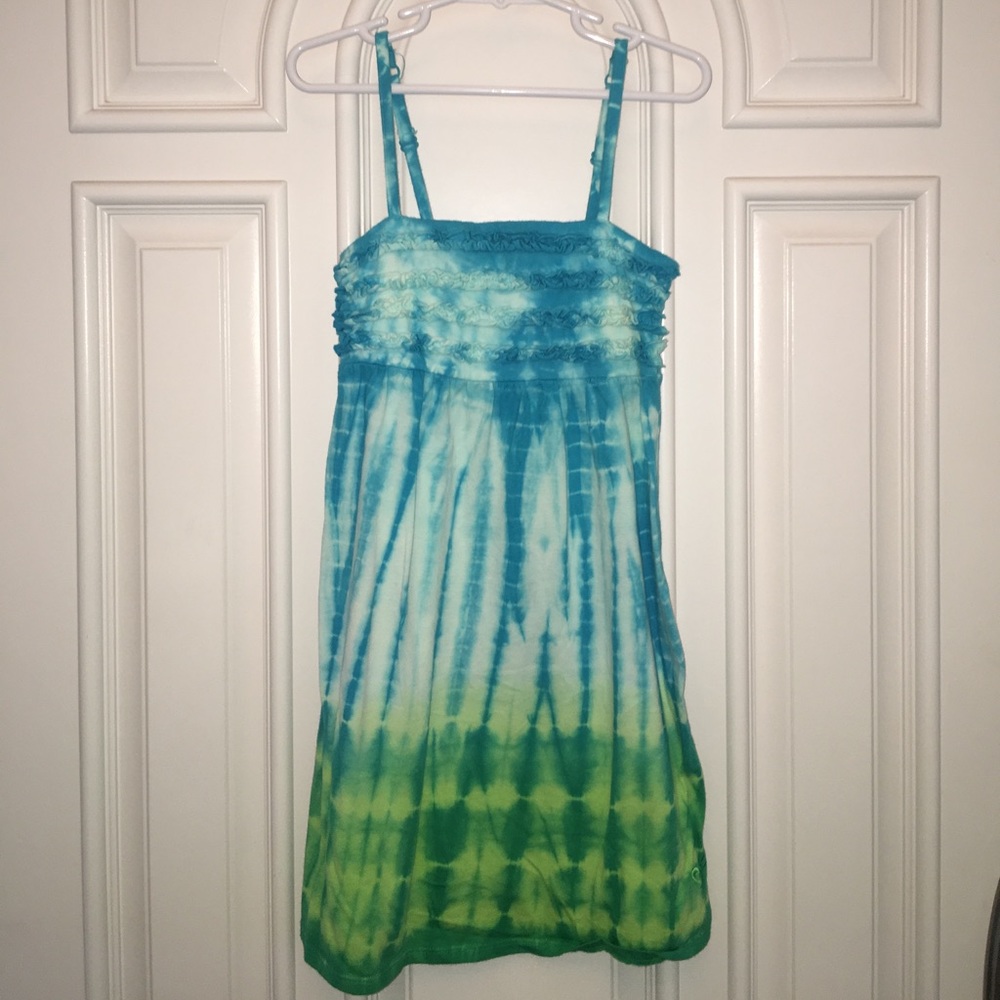 Justice tie-dye cover up/dress