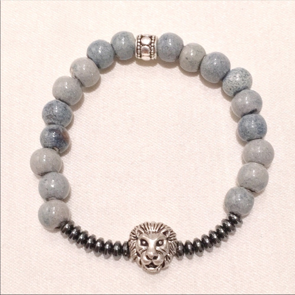 Men's lion bracelet