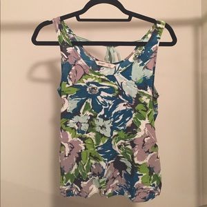 Floral tank top