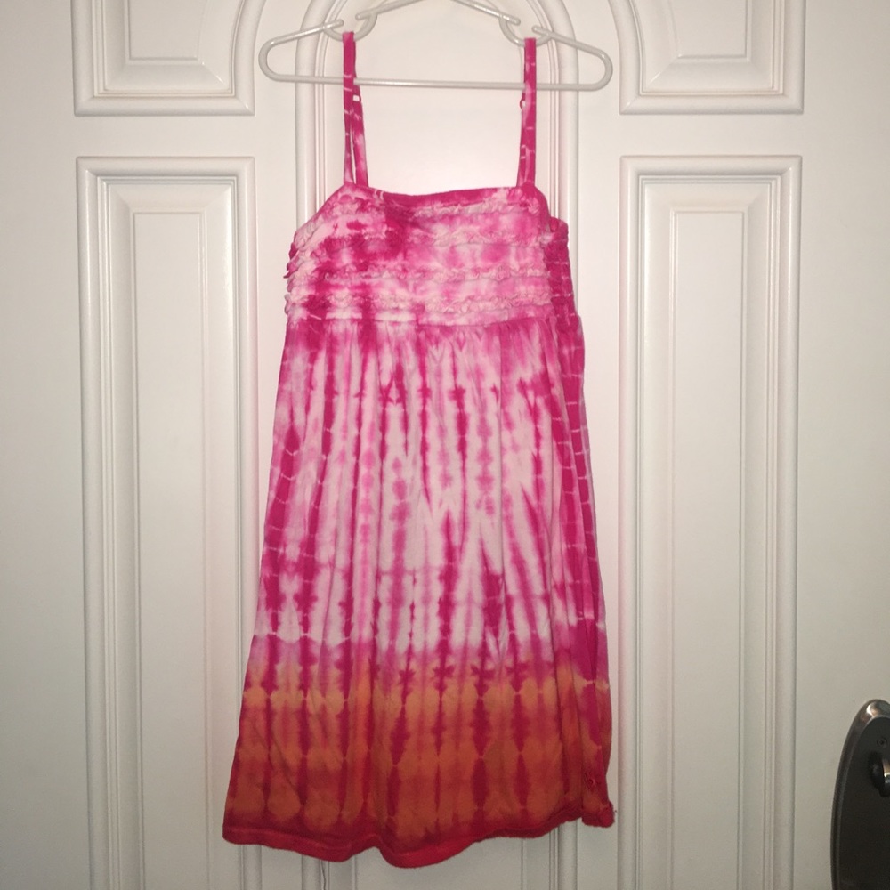 Justice tie-dye cover up/dress