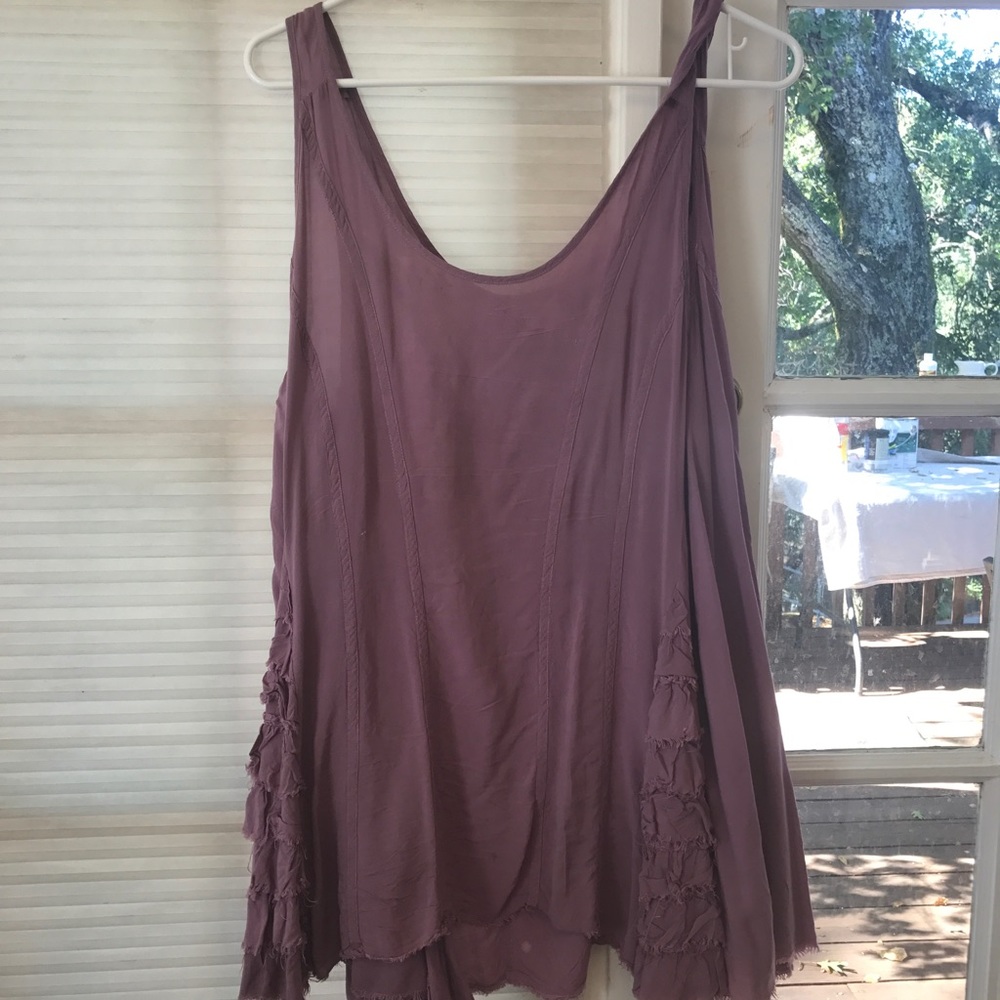 Free people purple dress