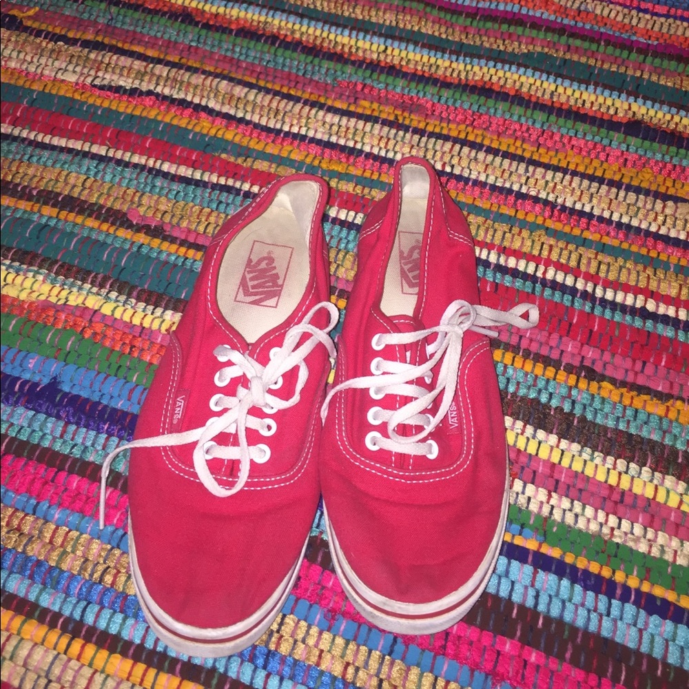 Red Vans