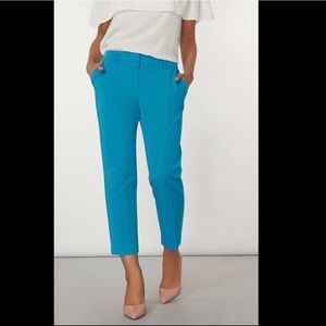 TALBOTS 🐳 Turquoise Cropped Pants 🦋 Size 6