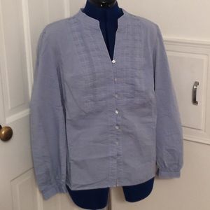 Jones NY Chambray Blouse