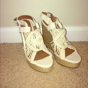 Lucky Brand sandal wedges