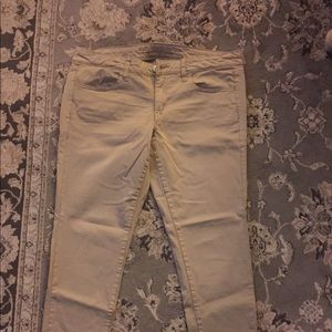 American eagle tan jegging pants