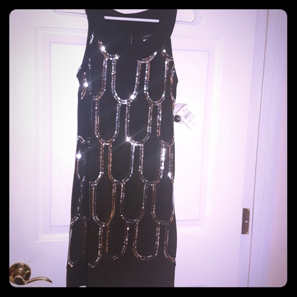 NWT! Silver Sequin LBD 4 NYE!