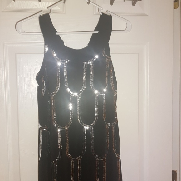 NWT! Silver Sequin LBD 4 NYE! - Picture 3 of 8