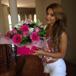 Flattering Summer floral top from boutique in Aus