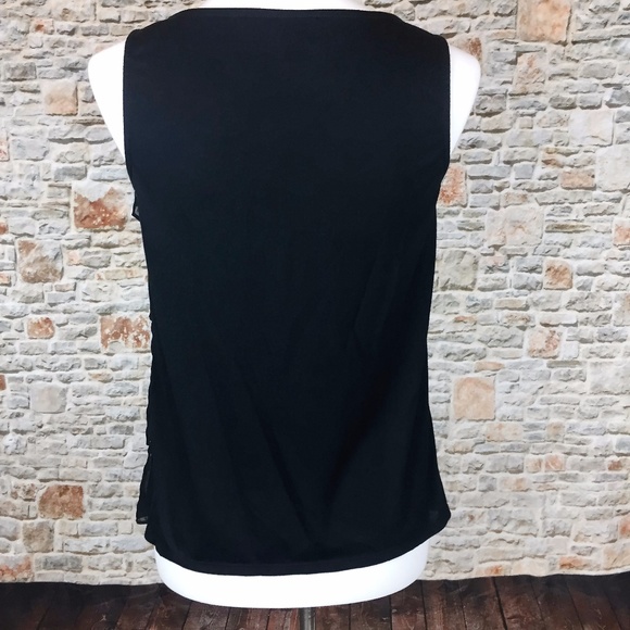 Covington Women's Embellished Sleeveless Blouse - Picture 3 of 4