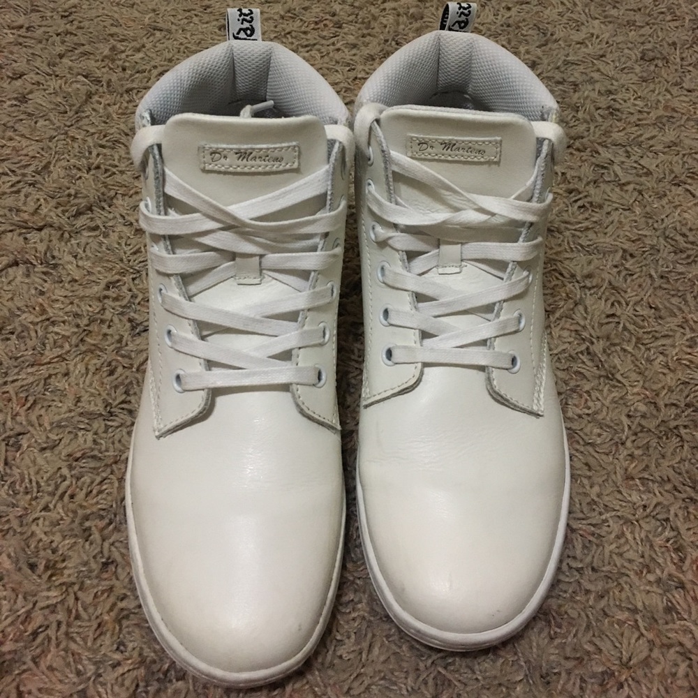 Dr Martens All White Leather