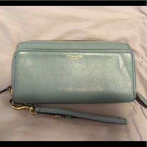 Coach Accordion Zippered Wallet