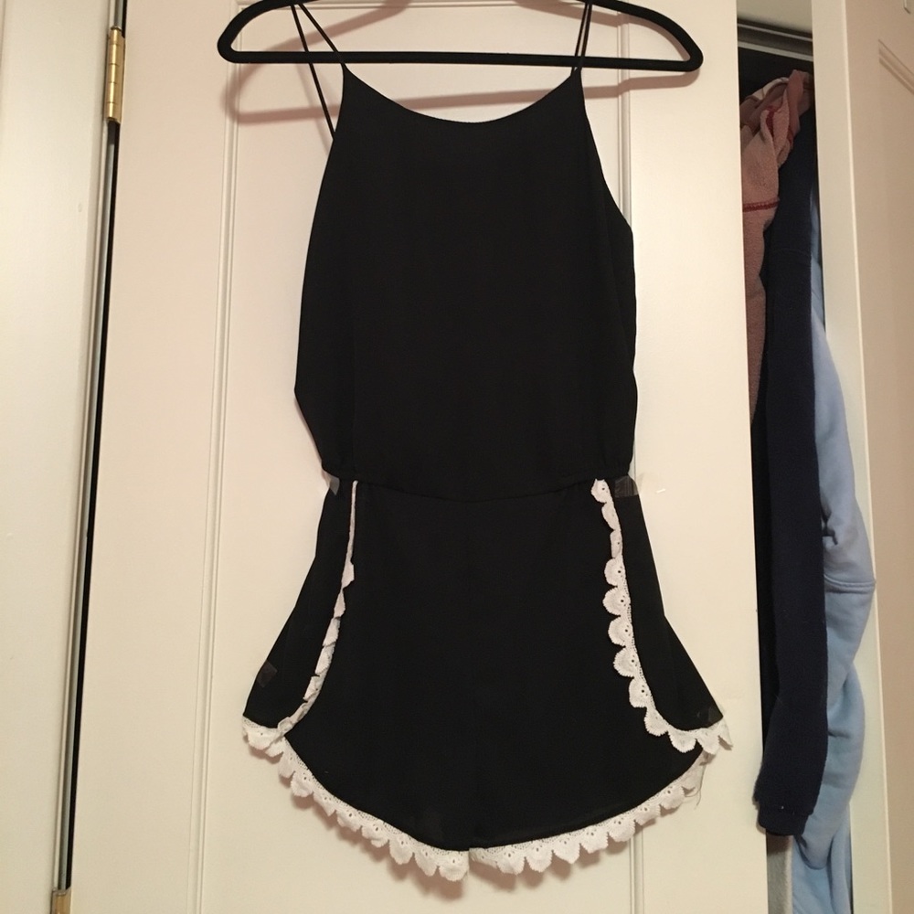 Black and White romper