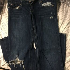 Hollister dark denim