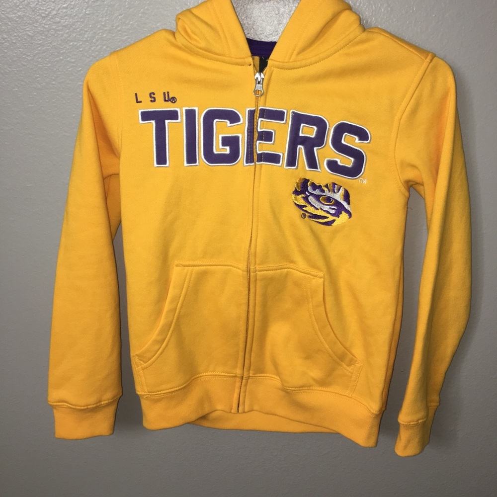 LSU zip-up jacket