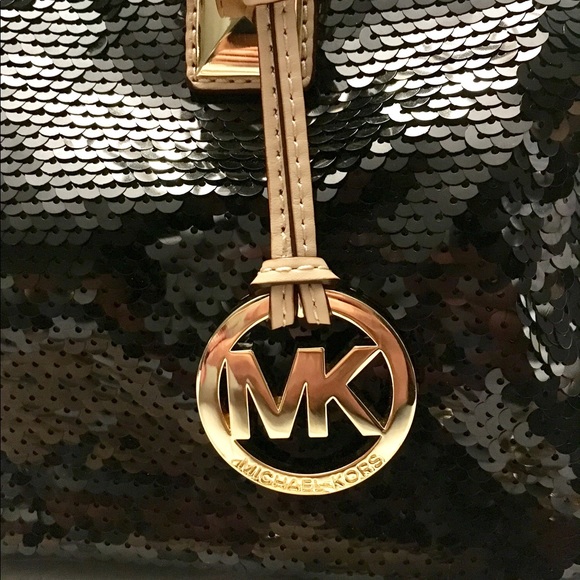 Michael Kors Sequin Satchel - Picture 3 of 6