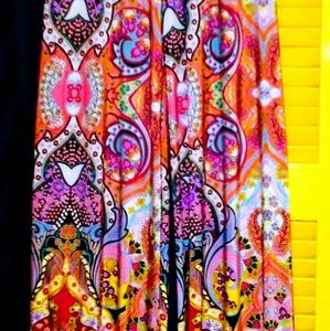 Vintage style 60's-70's wide legged, high waisted