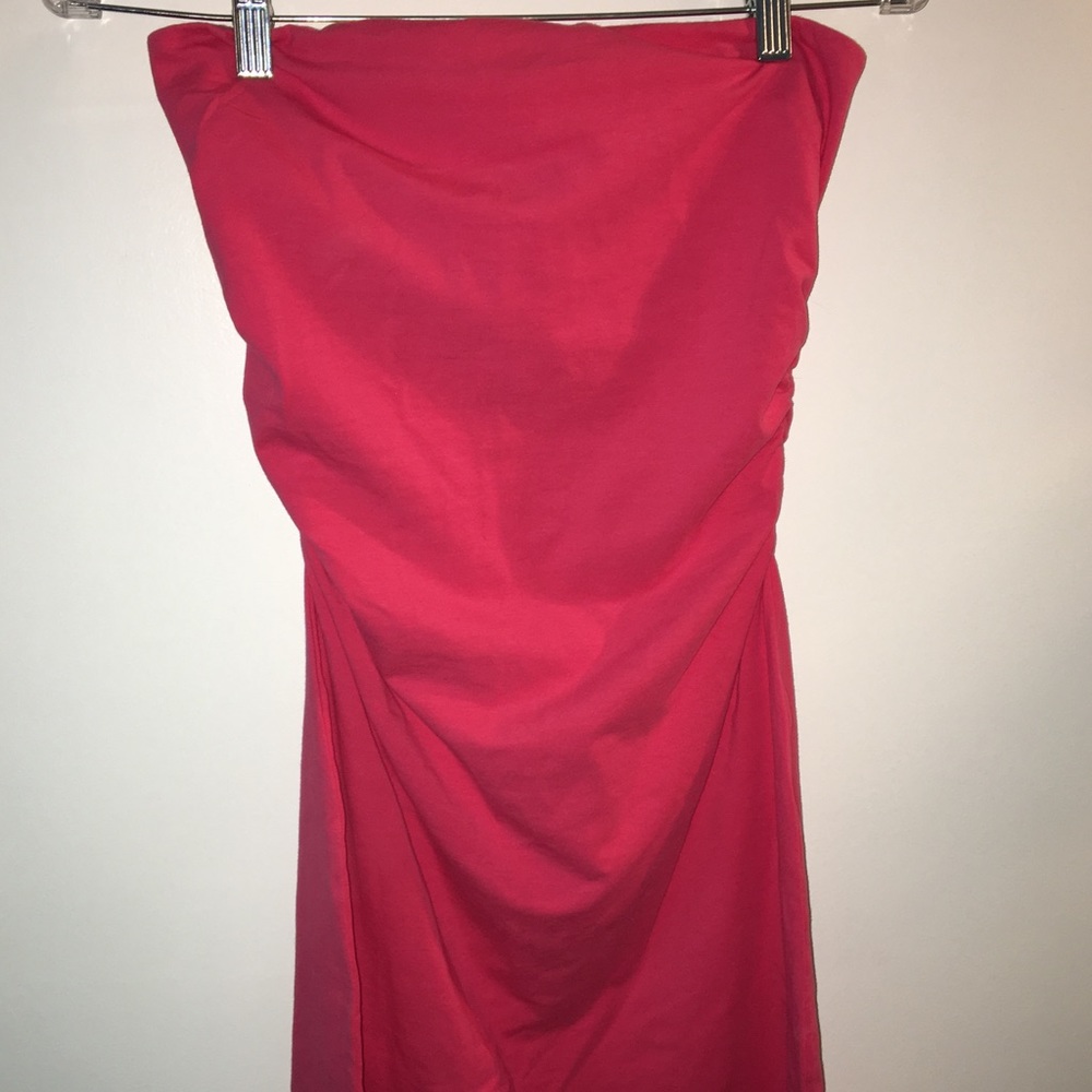 Strapless dress